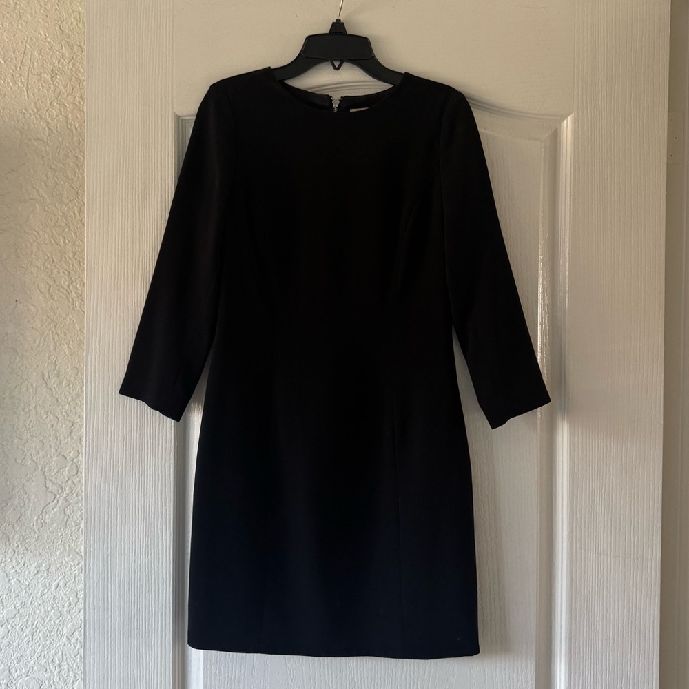 Michael Kors Classic Black Long Sleeve Dress Size 0